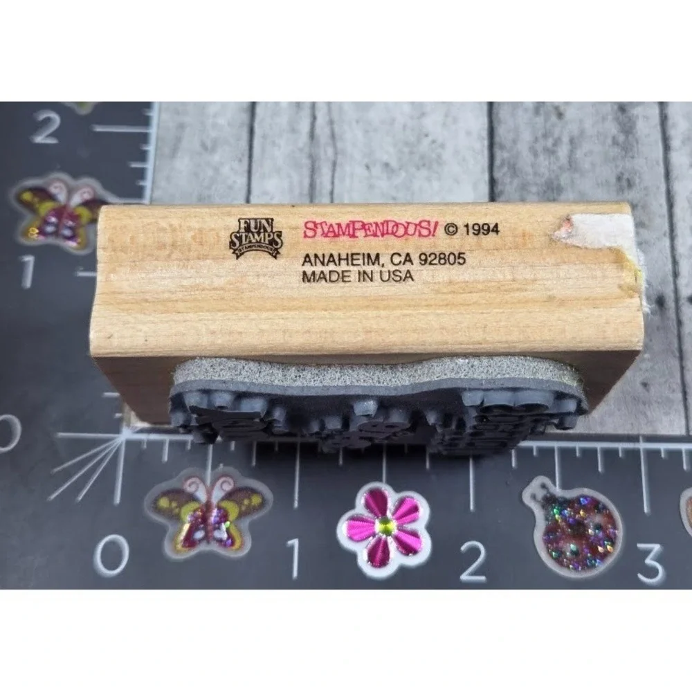 Stampendous You Are Special 1994 Rubber Stamp Wood #A65
